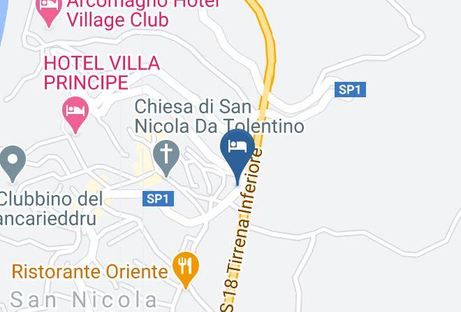 Cosenza - Tea Arco Magno San Nicola Arcella Maps