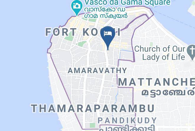 Kochi - Tea Bungalow Maps