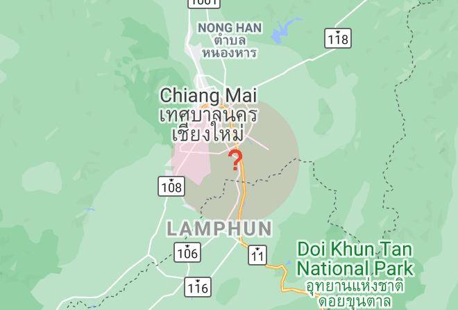 Amphoe Saraphi - Teak And Pines Maps