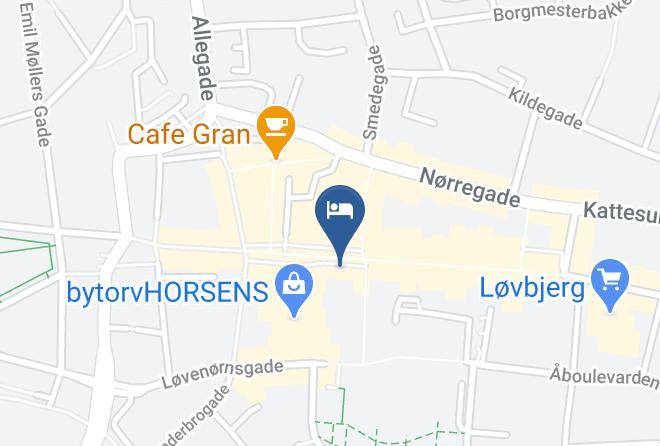 Horsens - Teaterhotellet Dk Maps