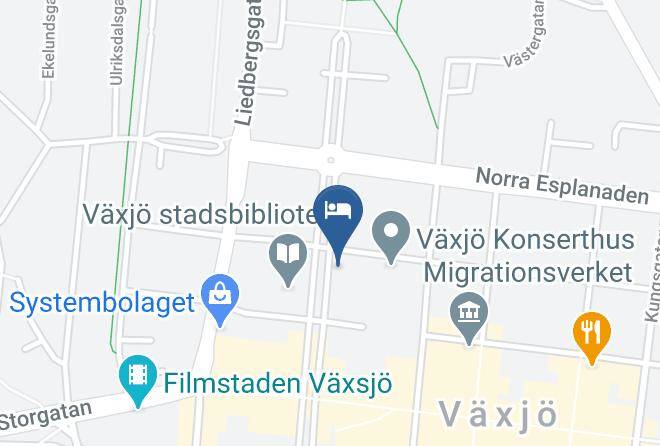 Vaxjo - Teaterparken Maps