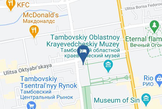 Tambov - Teatral'naya Gostinitsa Maps