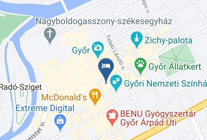 Gyor - Teatrum Boutique Hotel Es Etterem Maps