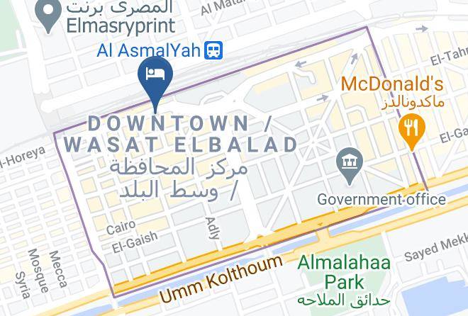 Ismailia - Teba Hotel Maps