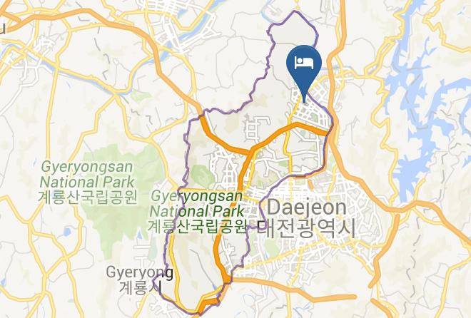 Yuseonggu - Technovalley Hotel Maps