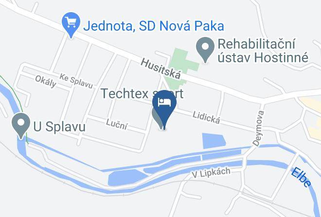 Trutnov - Techtex Hotel Maps