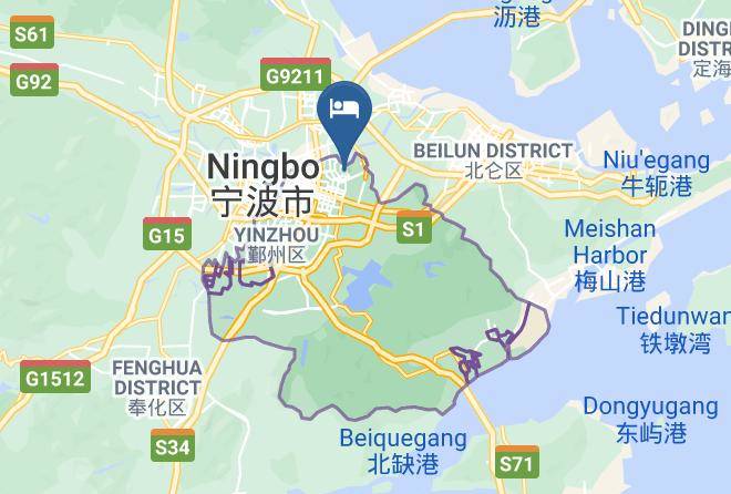 Ningbo - Teckon Ciel Hotel Maps