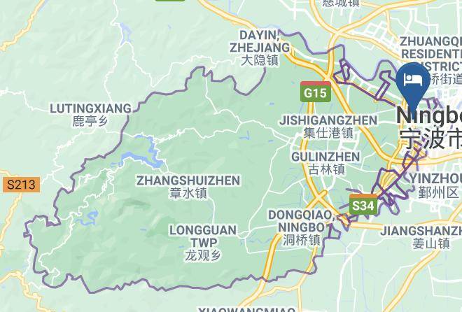 Teckon Intercontinental Hotel Map