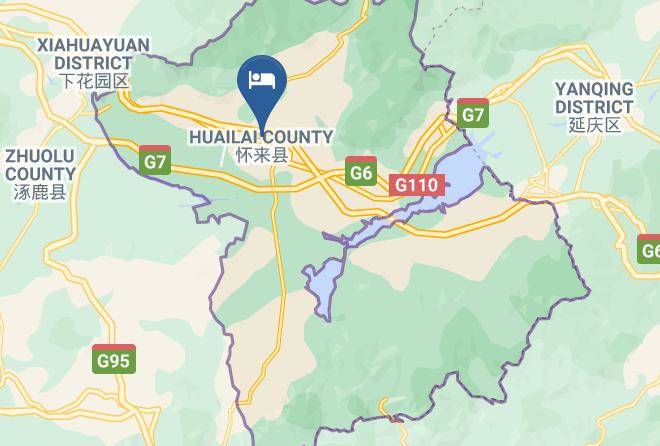 Zhangjiakou - Teda Hotel Zhangjiakou Shacheng Maps