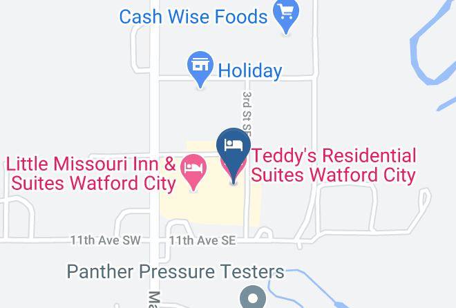 Mckenzie - Teddy's Residential Suites Watford City Maps