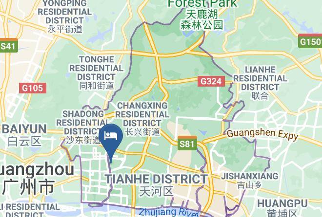 Guangzhou - Teem Ease Hotel Maps