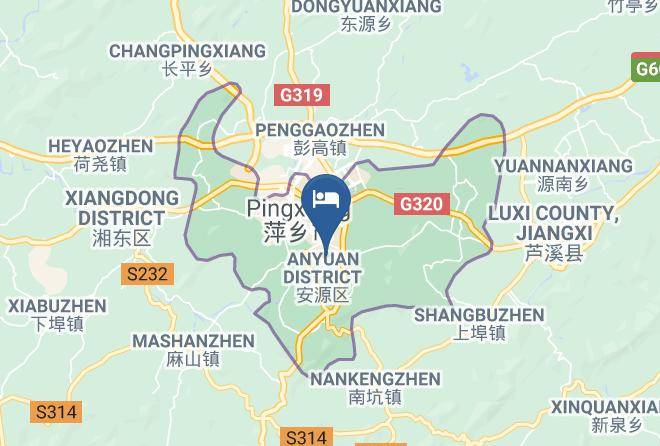 Teenly Garden International Hotel Map