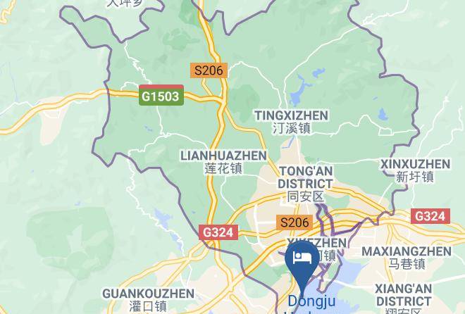 Xiamen - Tefang Portman Seven Stars Bay Hotel & Resort Maps