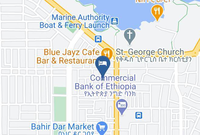 Bahir Dar - Teferi Mekonnen Hotel Maps