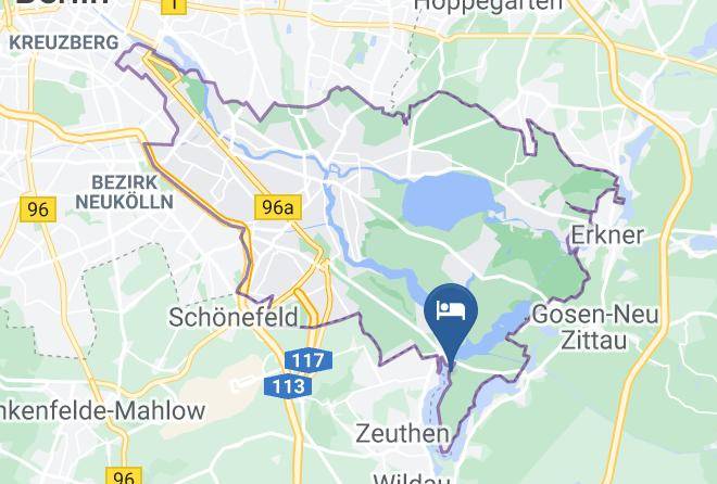 Stadt Berlin - Waldhotel Am See Berlin Schmockwitz Maps