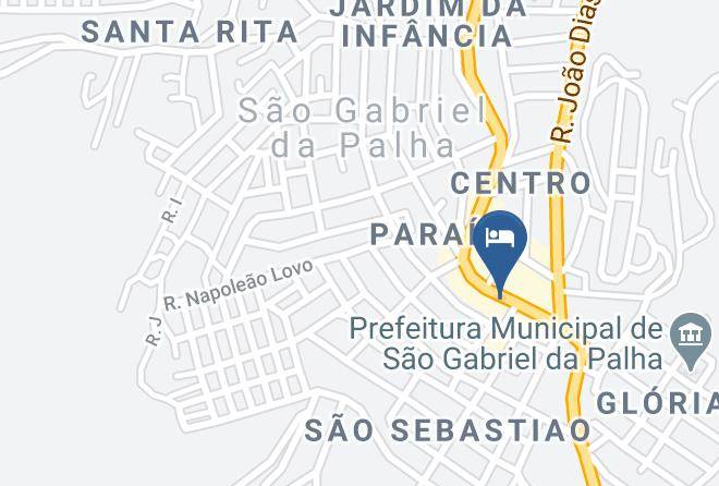 Sao Gabriel Da Palha - Teixeira Hotel Maps