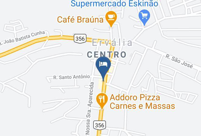 Ervalia - Teixeira Palace Hotel Maps