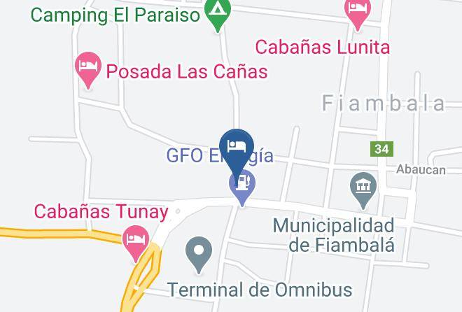 Tinogasta - Tejada Hotel Maps