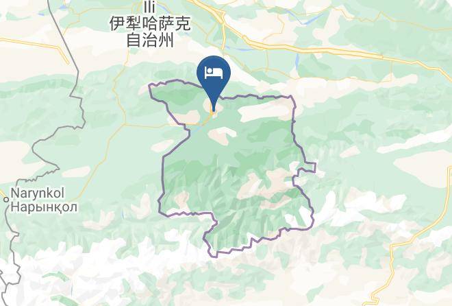 Ili Kazak Aut Prefecture - Tekesi Hotel Maps