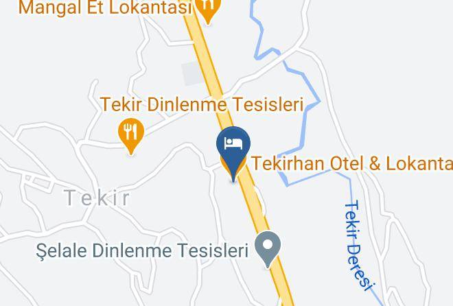Kahramanmaras - Tekirhan Otel & Lokanta Maps
