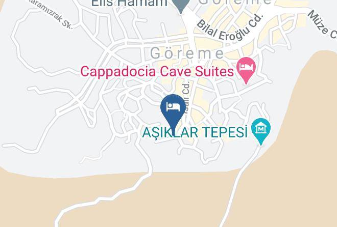 Goreme - Tekkaya Cave Hotel Maps