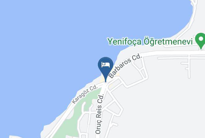 Foca - Tekne Restaurant&otel Maps