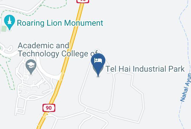 Tel Hai Industrial Park Map