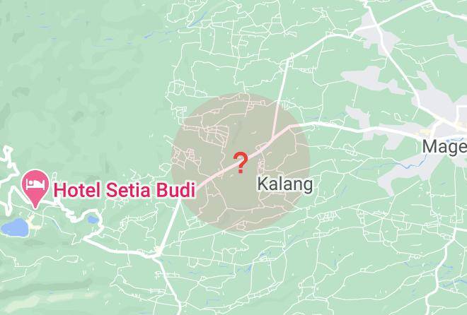 Magetan Regency - Telaga Sarangan Hotel Maps