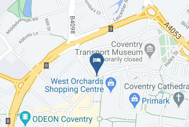 Coventry - Telegraph Hotel Coventry Maps
