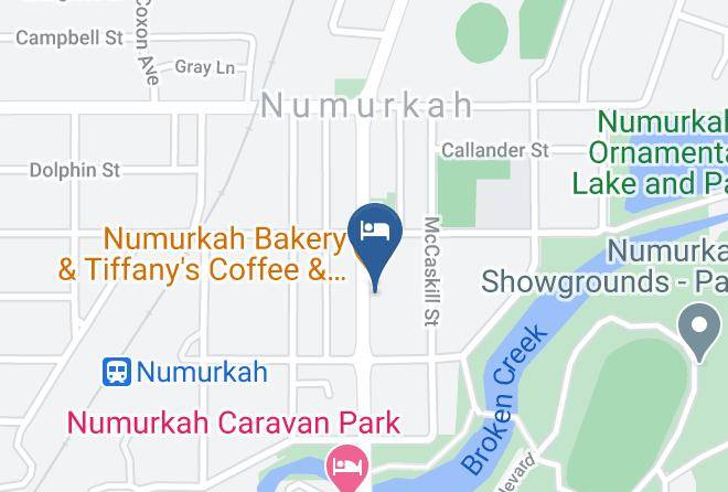 Moira - Telegraph Hotel Numurkah Maps