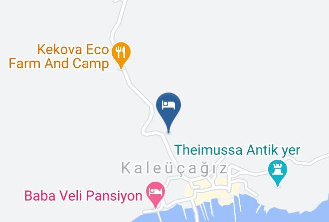 Antalya - Telemenin Evi Pansiyon Maps