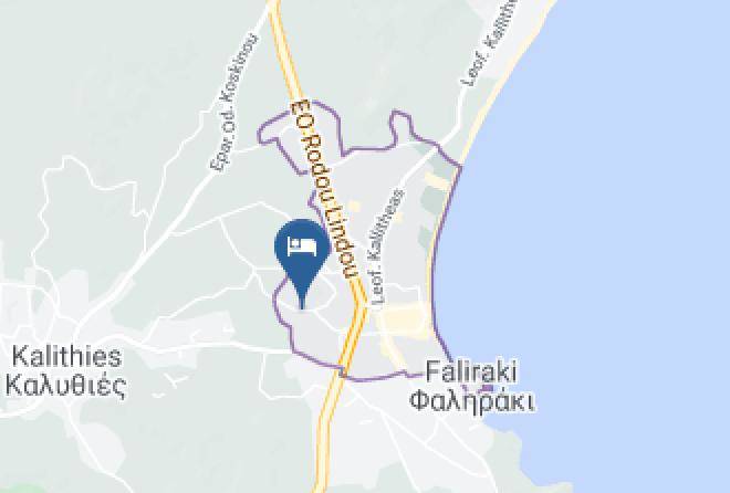 Dodecanese - Telhinis Hotel Maps