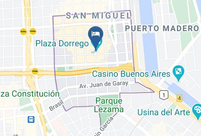 Buenos Aires - Telmho Hotel Boutique Maps