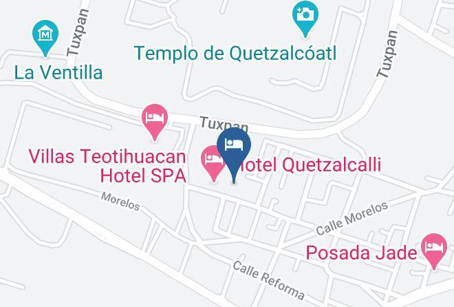 Teotihuacan - Telpochcalli Maps