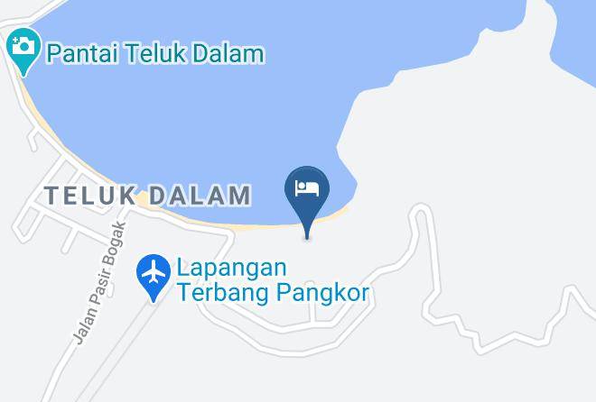 Dinding - Teluk Dalam Resort Maps