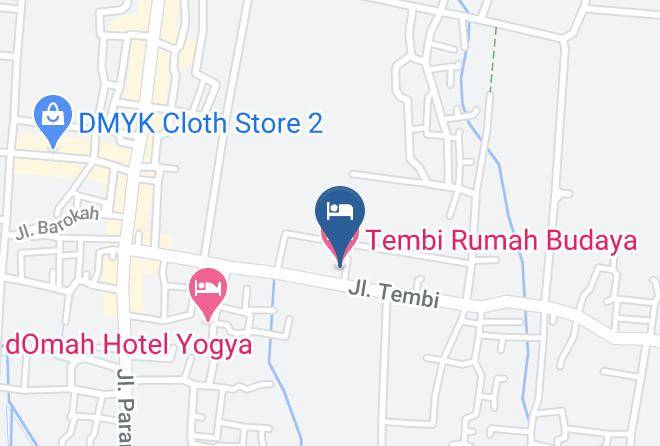 Bantul Regency - Tembi Rumah Budaya Maps
