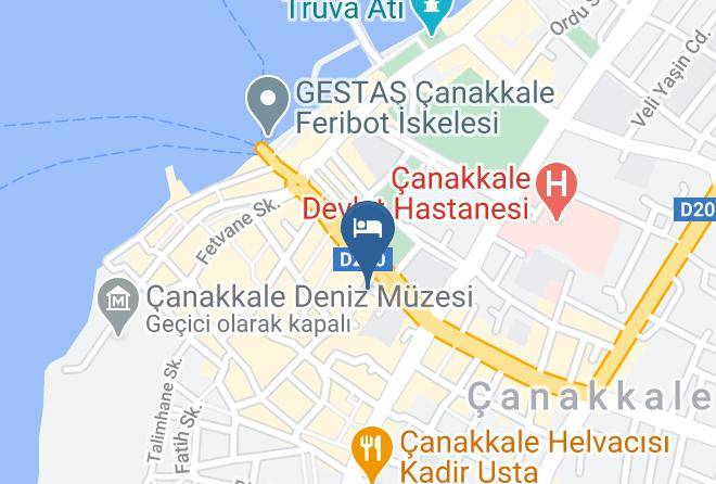 Canakkale Kemalpasa - Grand Ece Otel Canakkale Maps