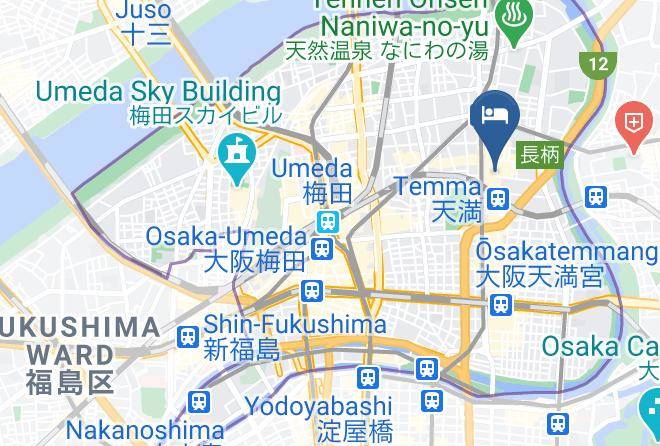 Osaka City Kita Ward - Temma Base Maps