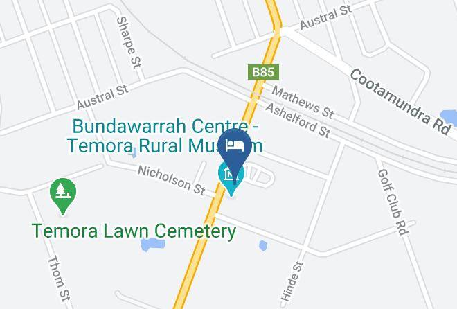 Temora - Temora Motel Maps