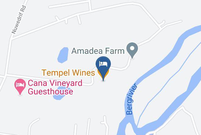 Cape Winelands - Tempel Wines Maps