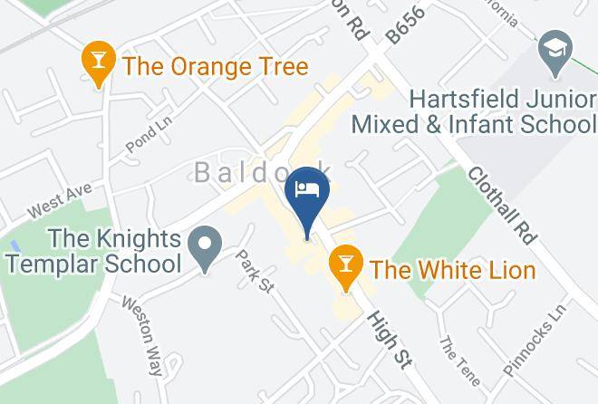 Herts - Templars Hotel & Restaurant Maps