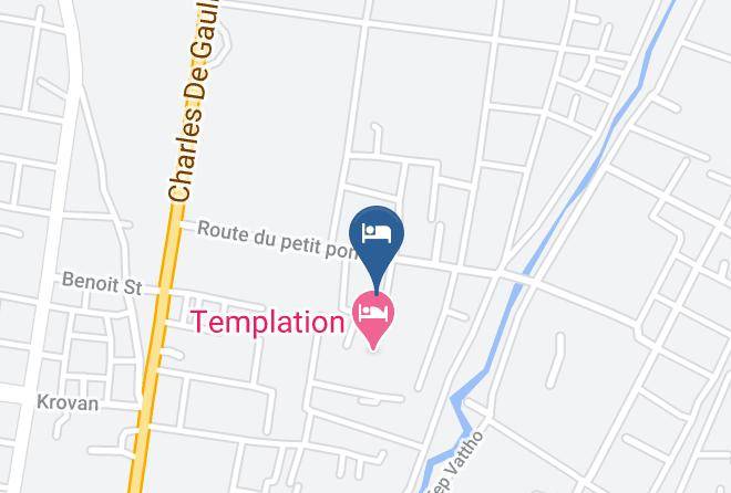 Jungloo At Templation Karte - Siem Reap - Siem Reab Town