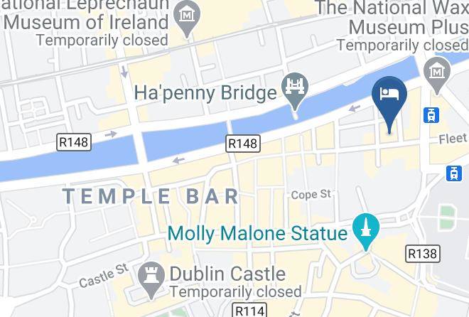 Dublin - Temple Bar Hotel Maps