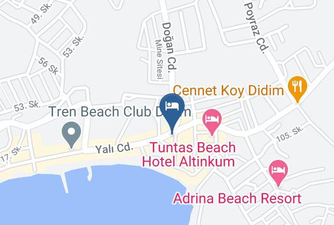 Didim - Temple Class Hotel Maps