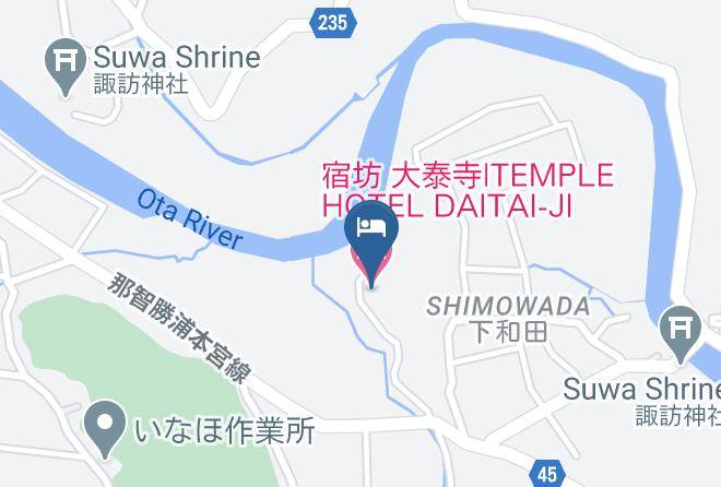 Nachikatsuura Townhigashimuro District - Temple Hotel Daitai Ji Maps