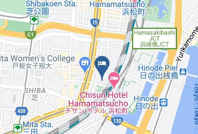 Minato Ward - Temple Hotel Shodenji Maps