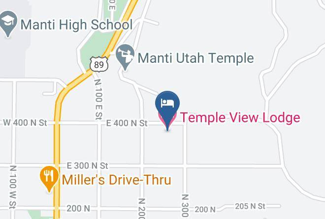 Sanpete - Temple View Lodge Maps