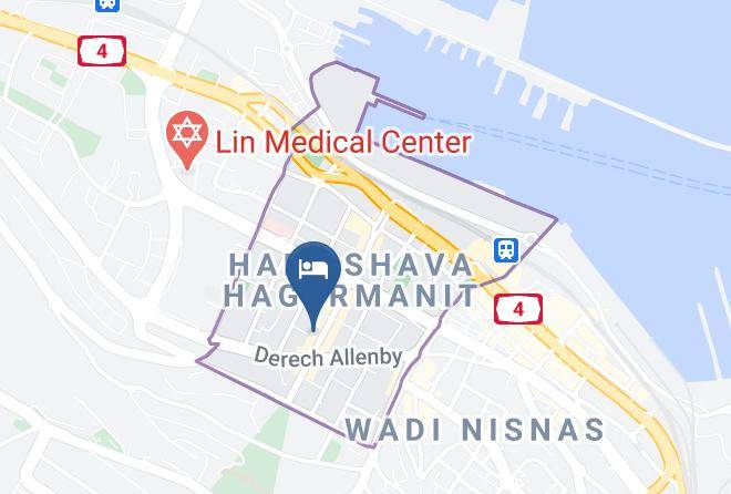 Haifa - Templers Hotel Maps