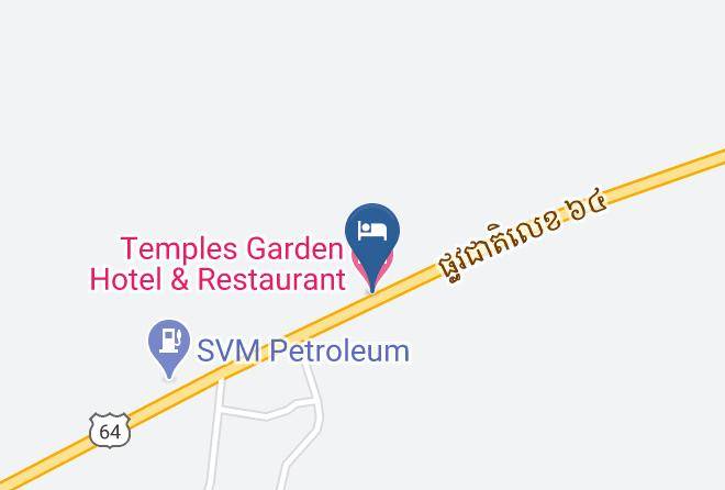 Kuleaen - Temples Garden Hotel & Restaurant Maps