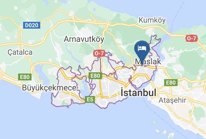 Kagithane - Tempo Hotel 4 Levent Maps